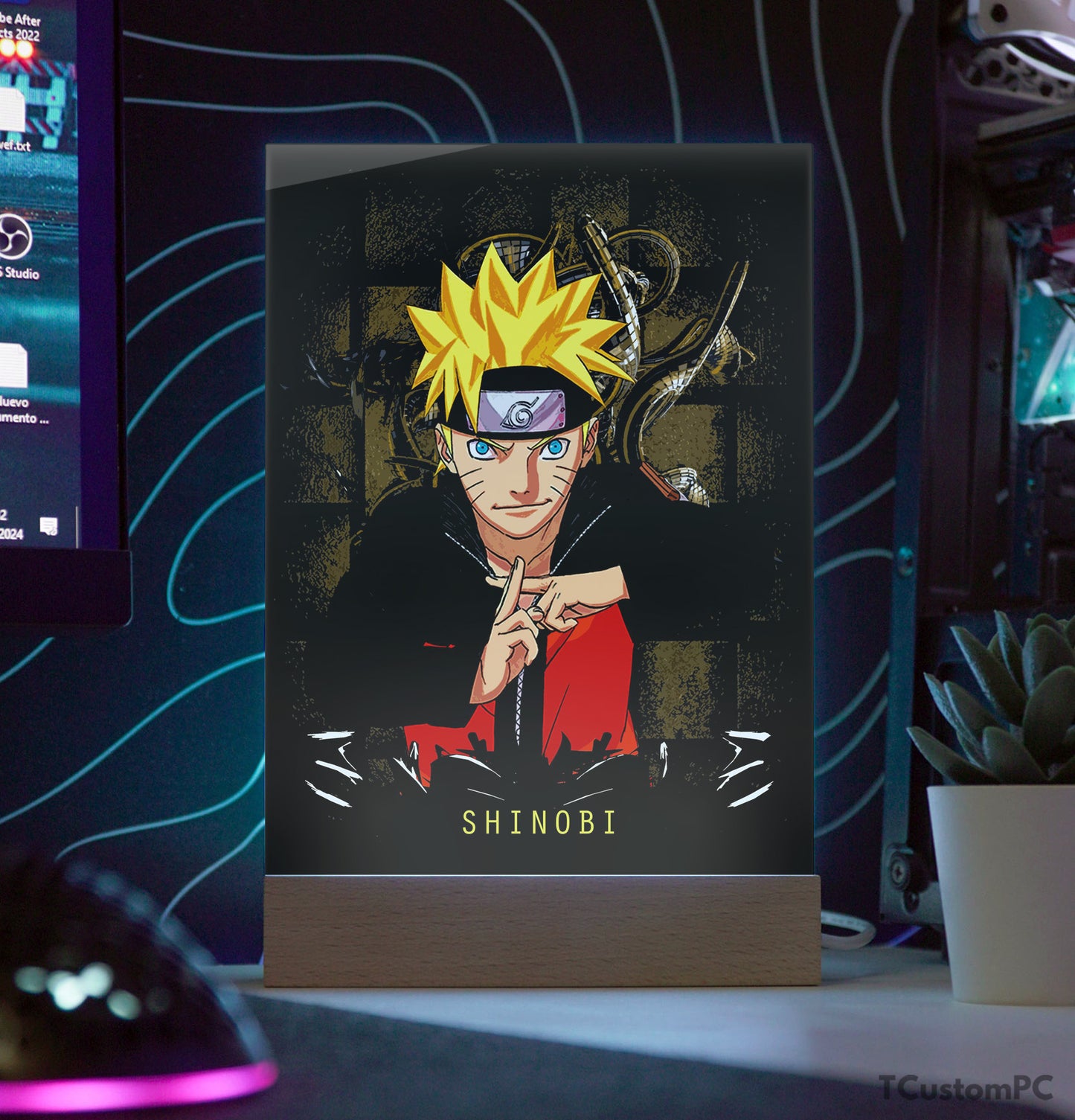 Lâmpada TC SHINOBI Naruto