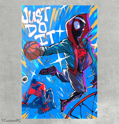 Pintura de Miles Morales de SP