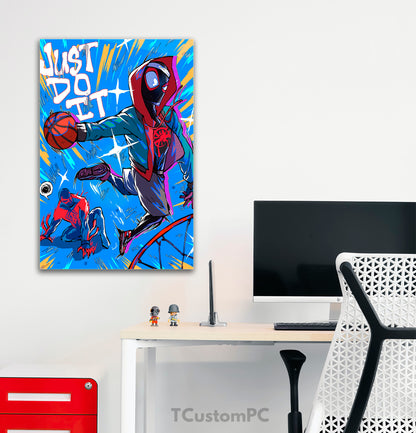 Pintura de Miles Morales de SP