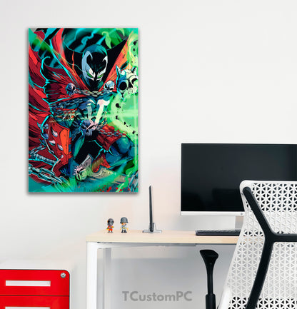 SPAWN comic character painting