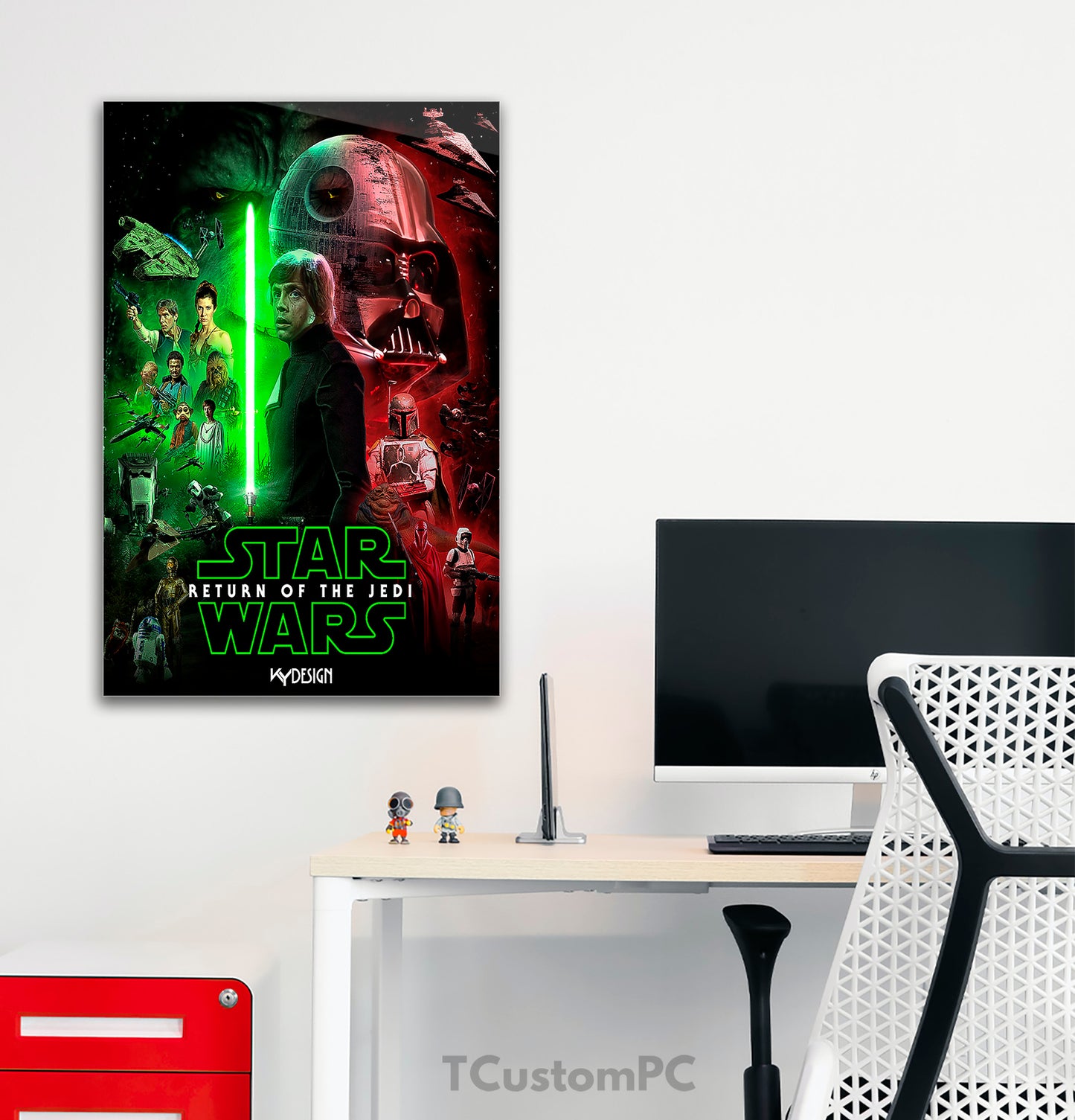 SW Return of the Jedi painting - KY