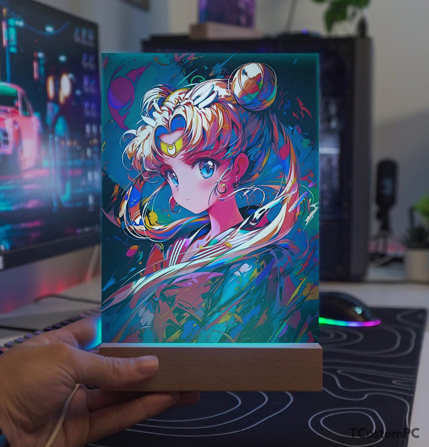 Lâmpada TC Sailor Moon Colorida