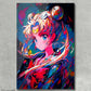 Sailor Moon Colorful Painting