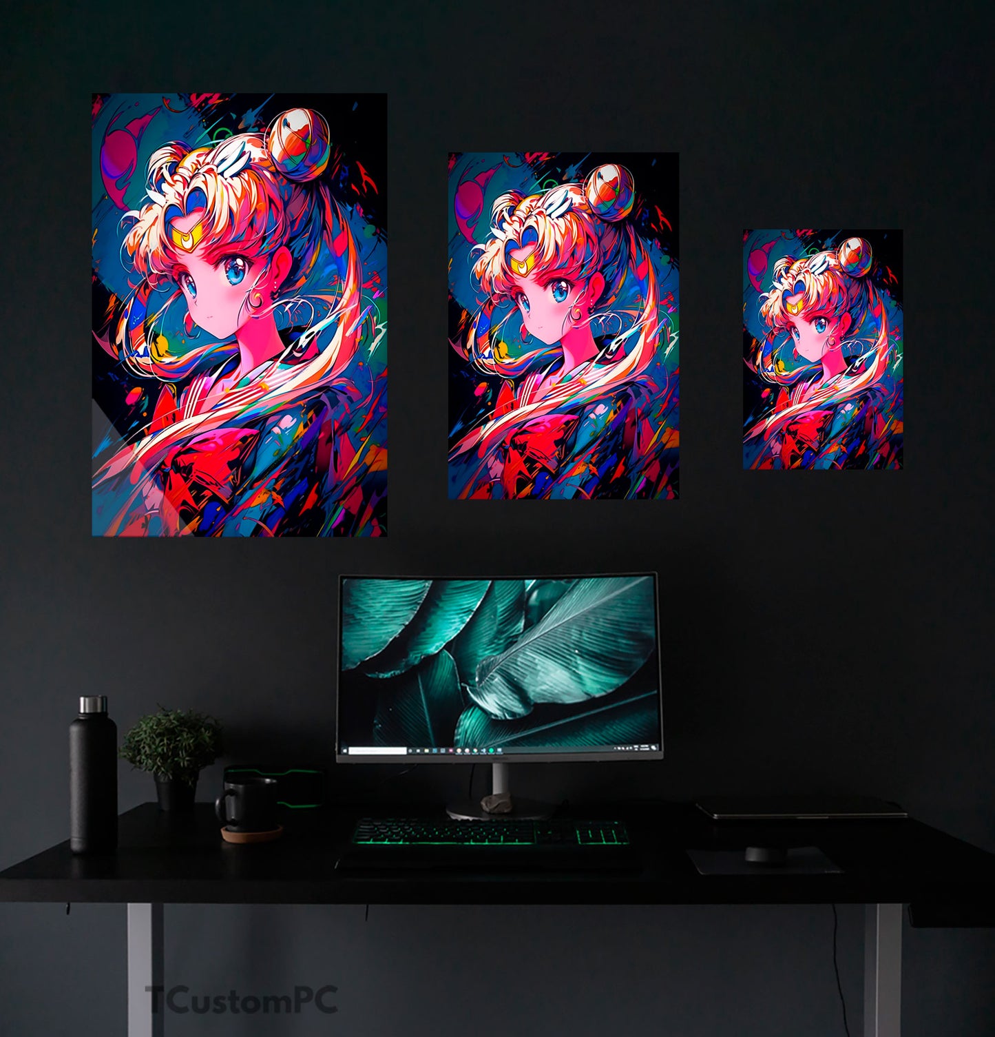 Wall Art Sailor Moon Colorful