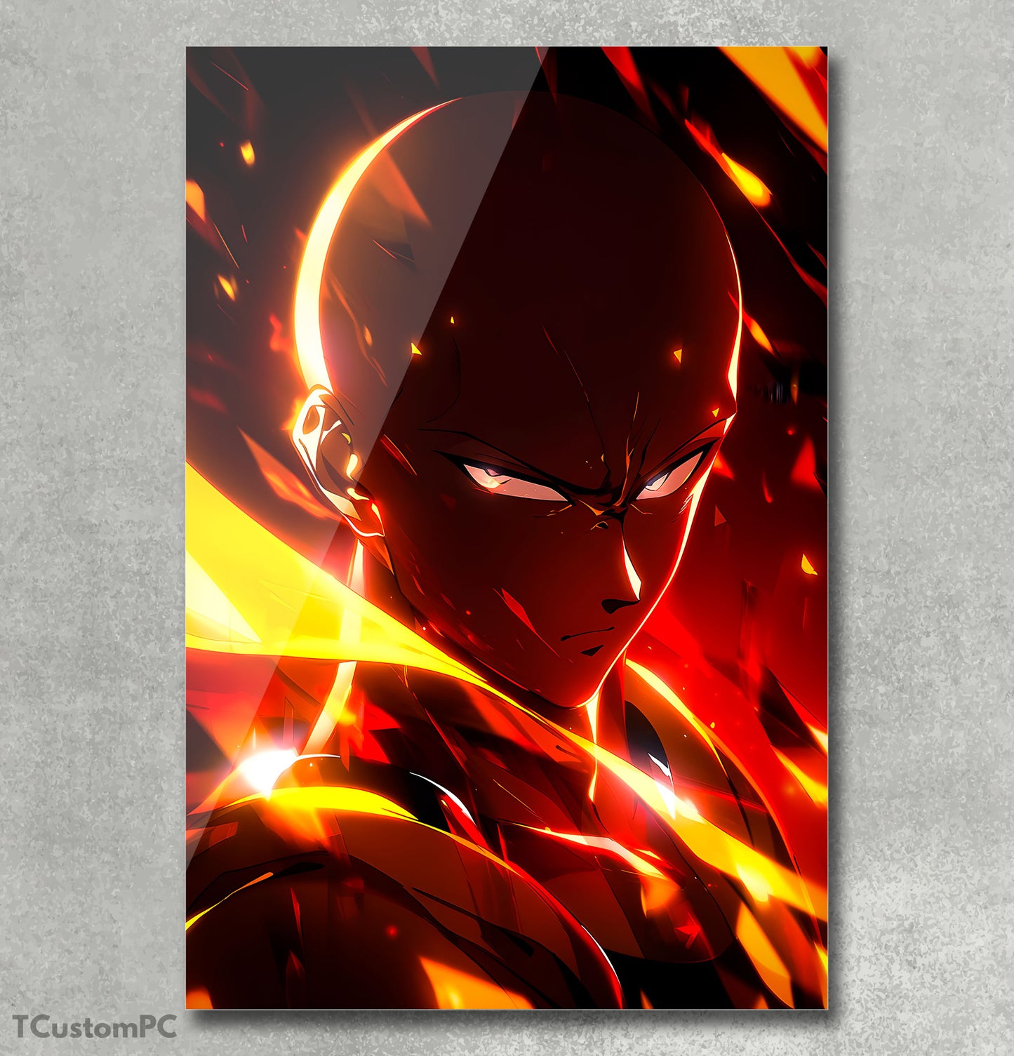 Pintura de Saitama 2 One Punch-Man