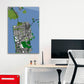 San Francisco Map300 painting