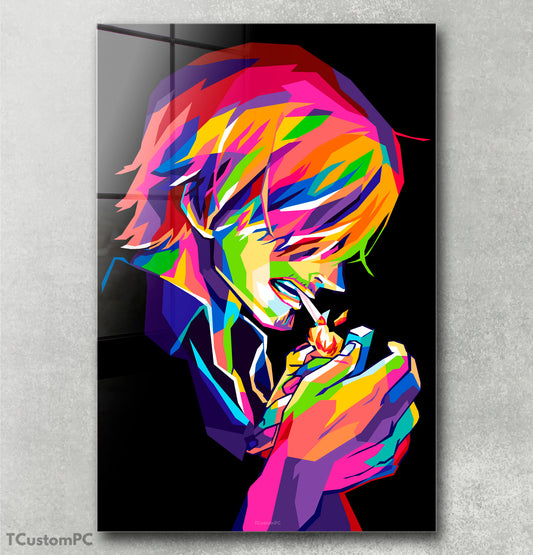 Sanji Vinsmoke painting