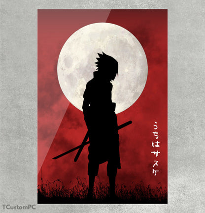 Pintura do luar de Sasuke