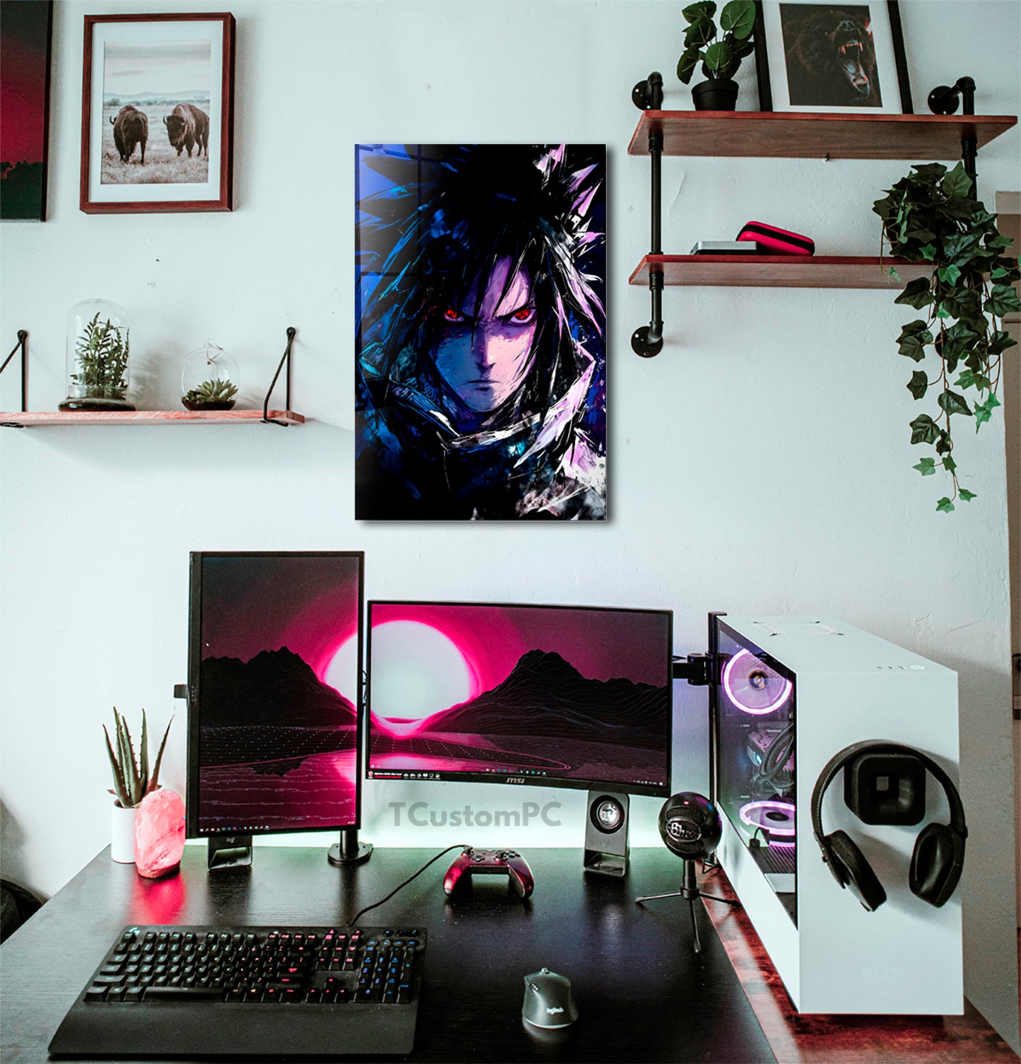 Cuadro Sasuke Paint