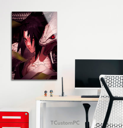 Wall Art Sasuke Snake