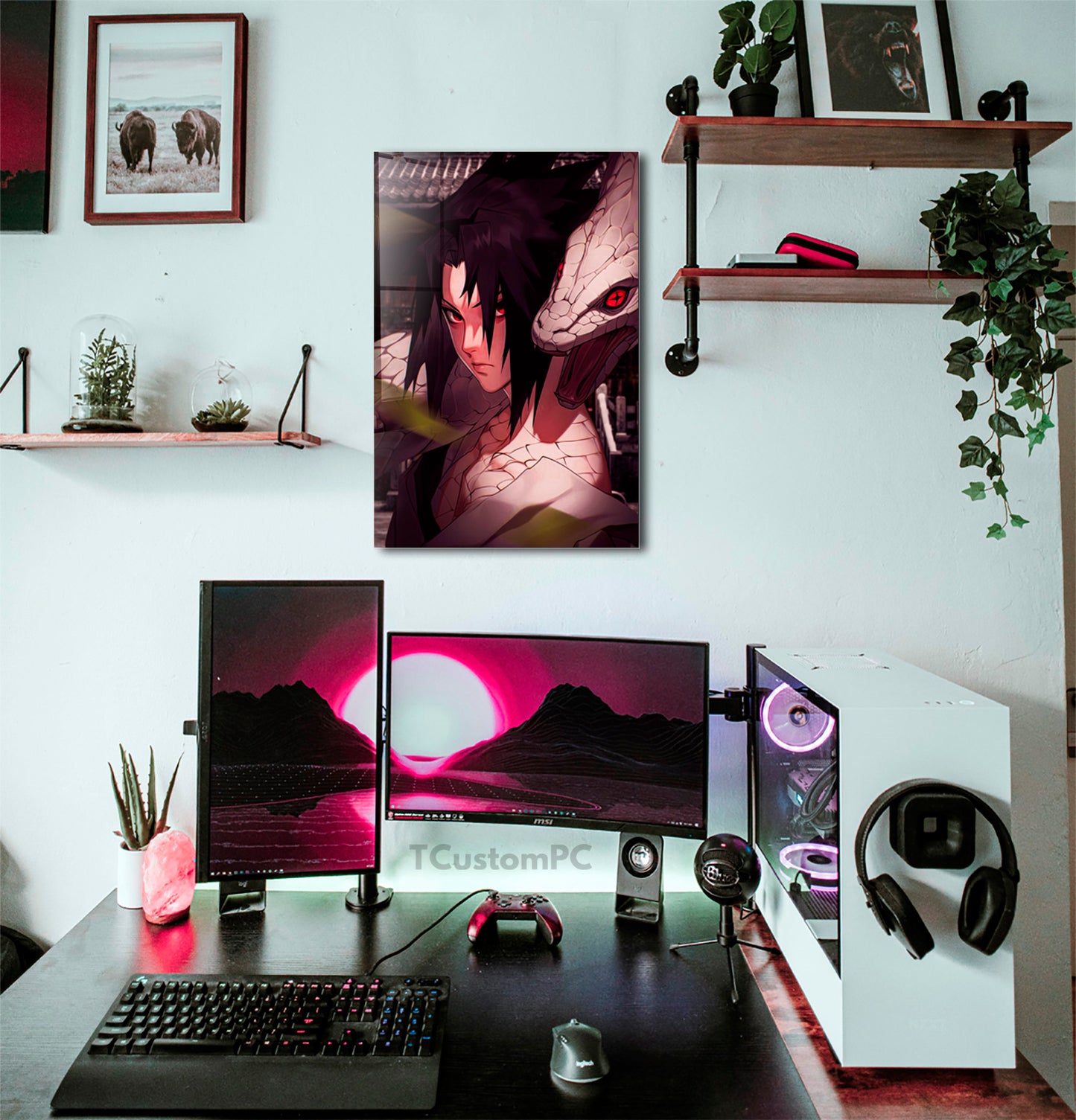 Wall Art Sasuke Snake