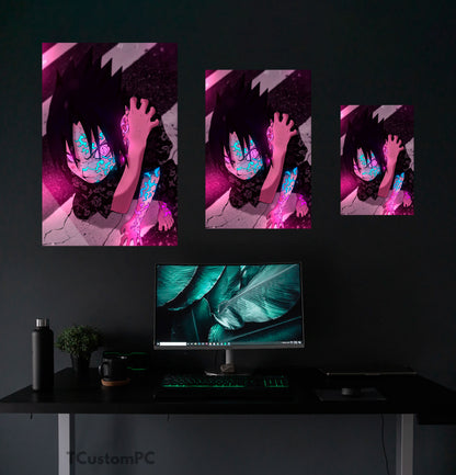 Pintura de Sasuke Uchiha Naruto