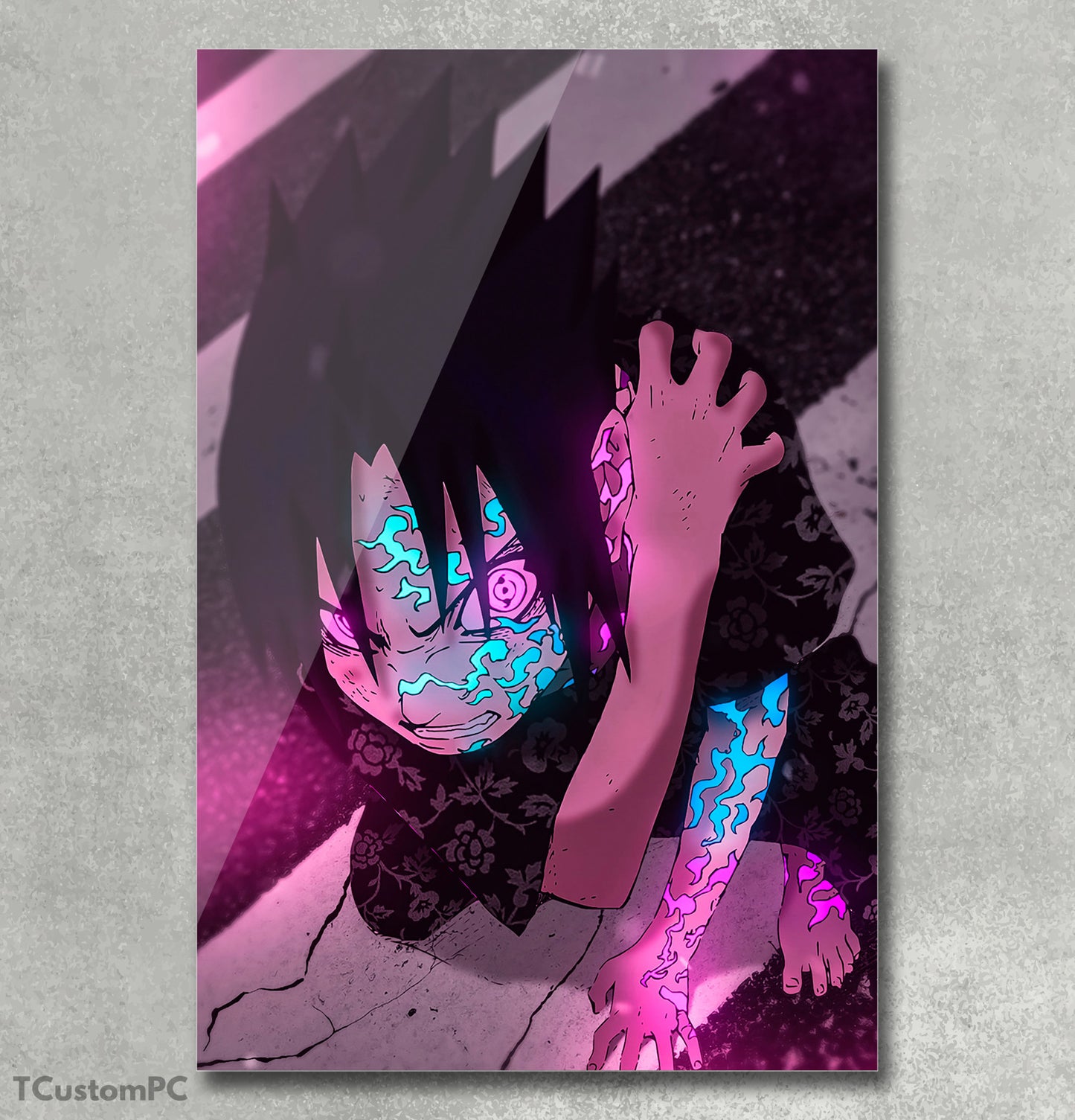 Wall Art Sasuke Uchiha Naruto