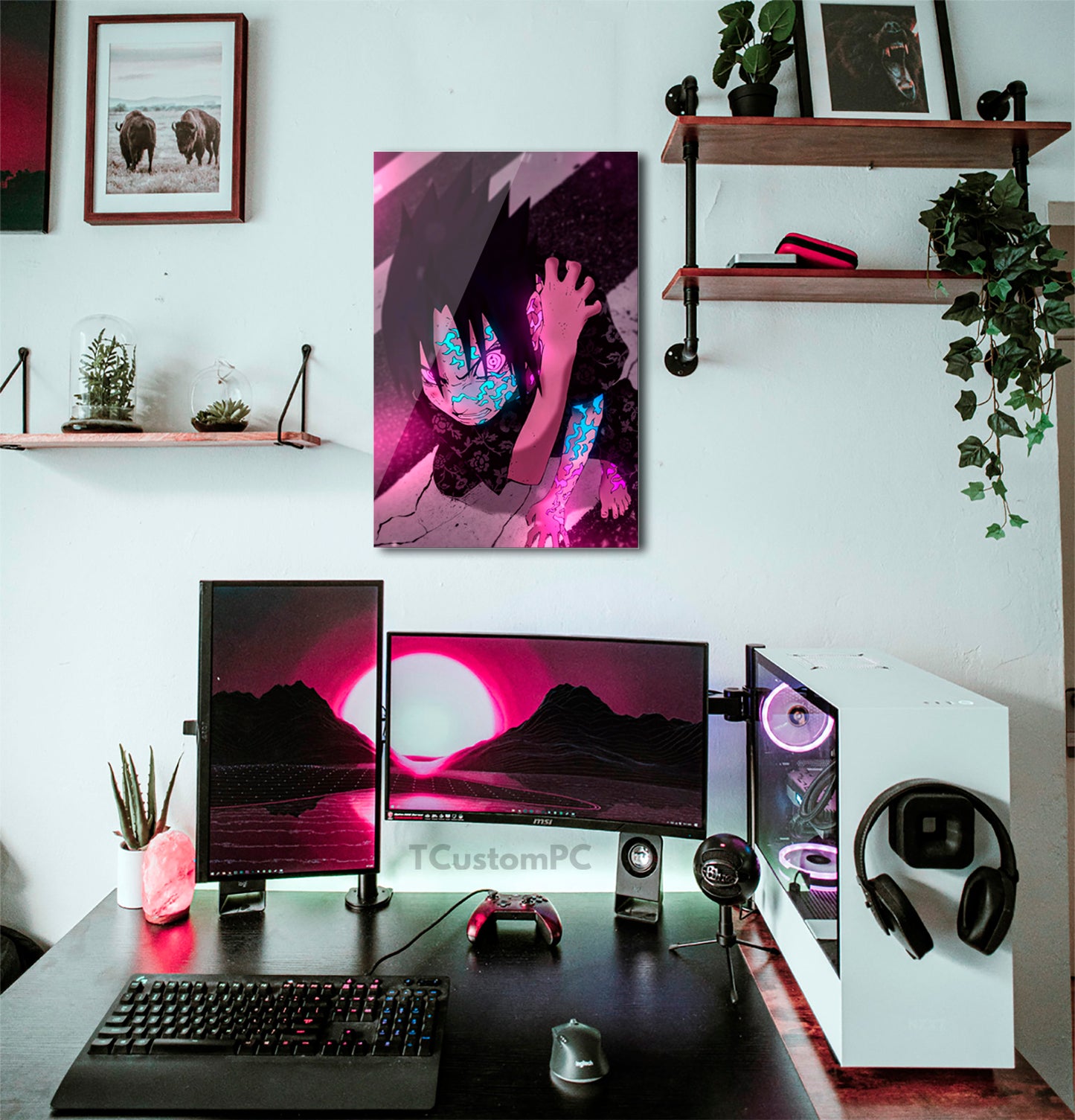 Wall Art Sasuke Uchiha Naruto