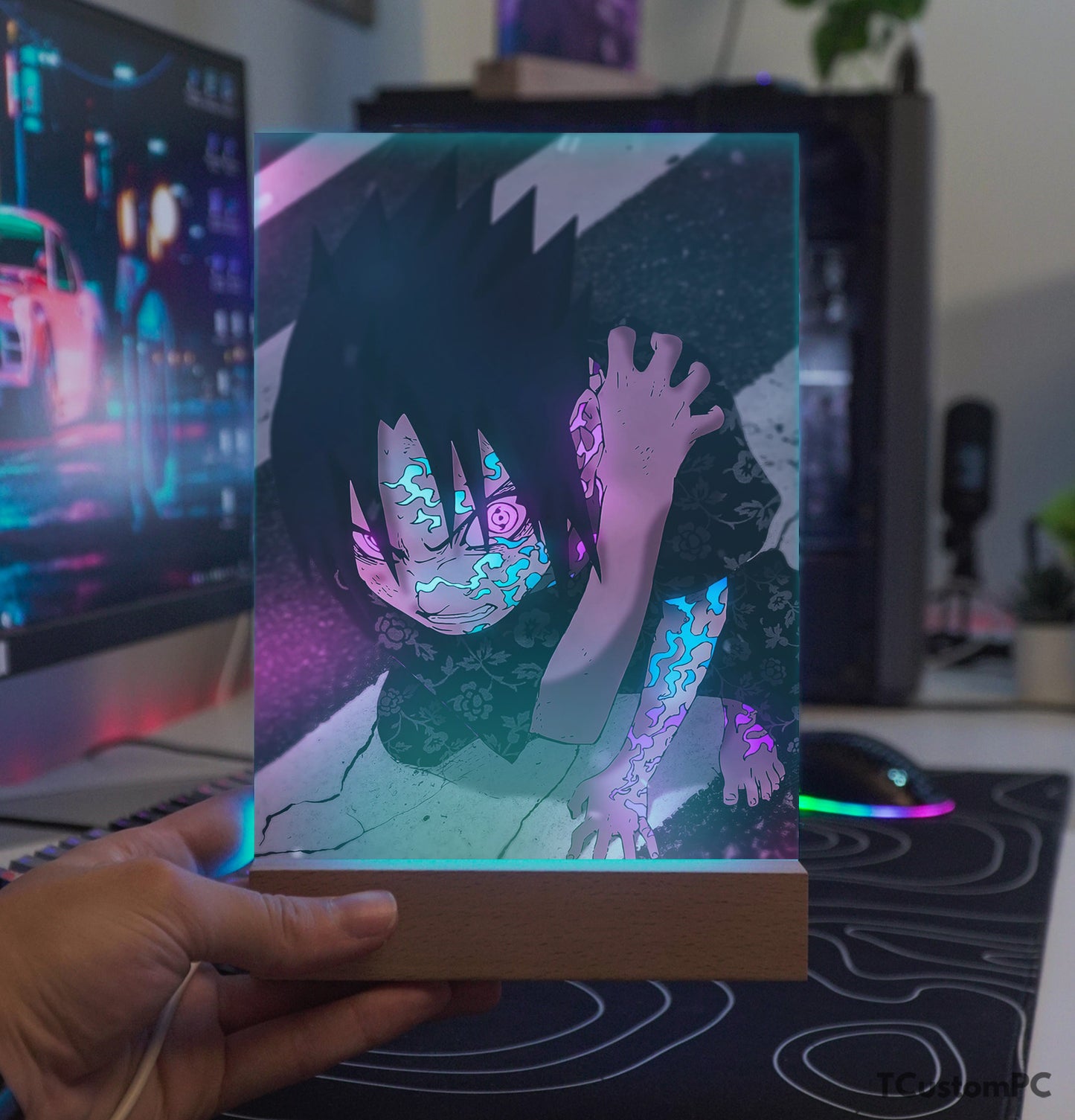 Lâmpada TC Sasuke Uchiha Naruto