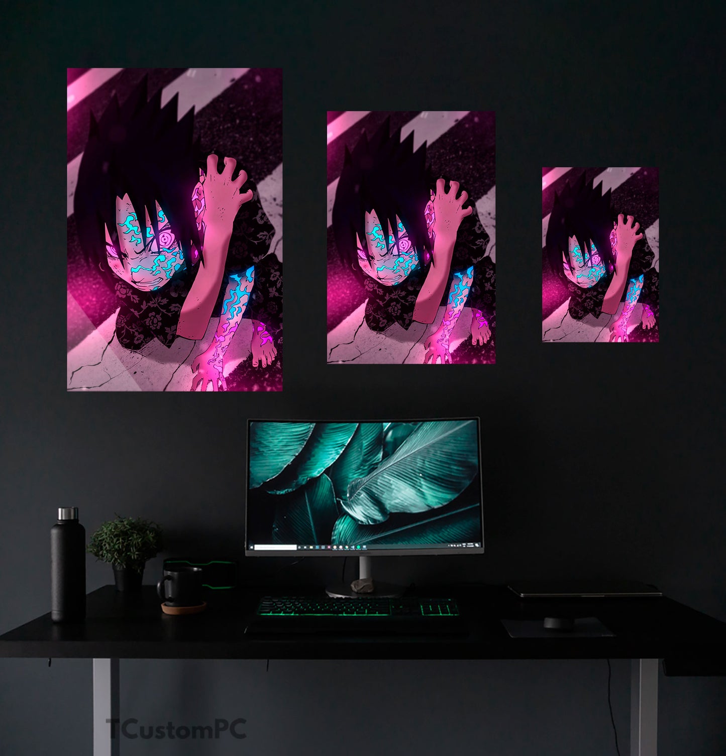 Wall Art Sasuke Uchiha Naruto