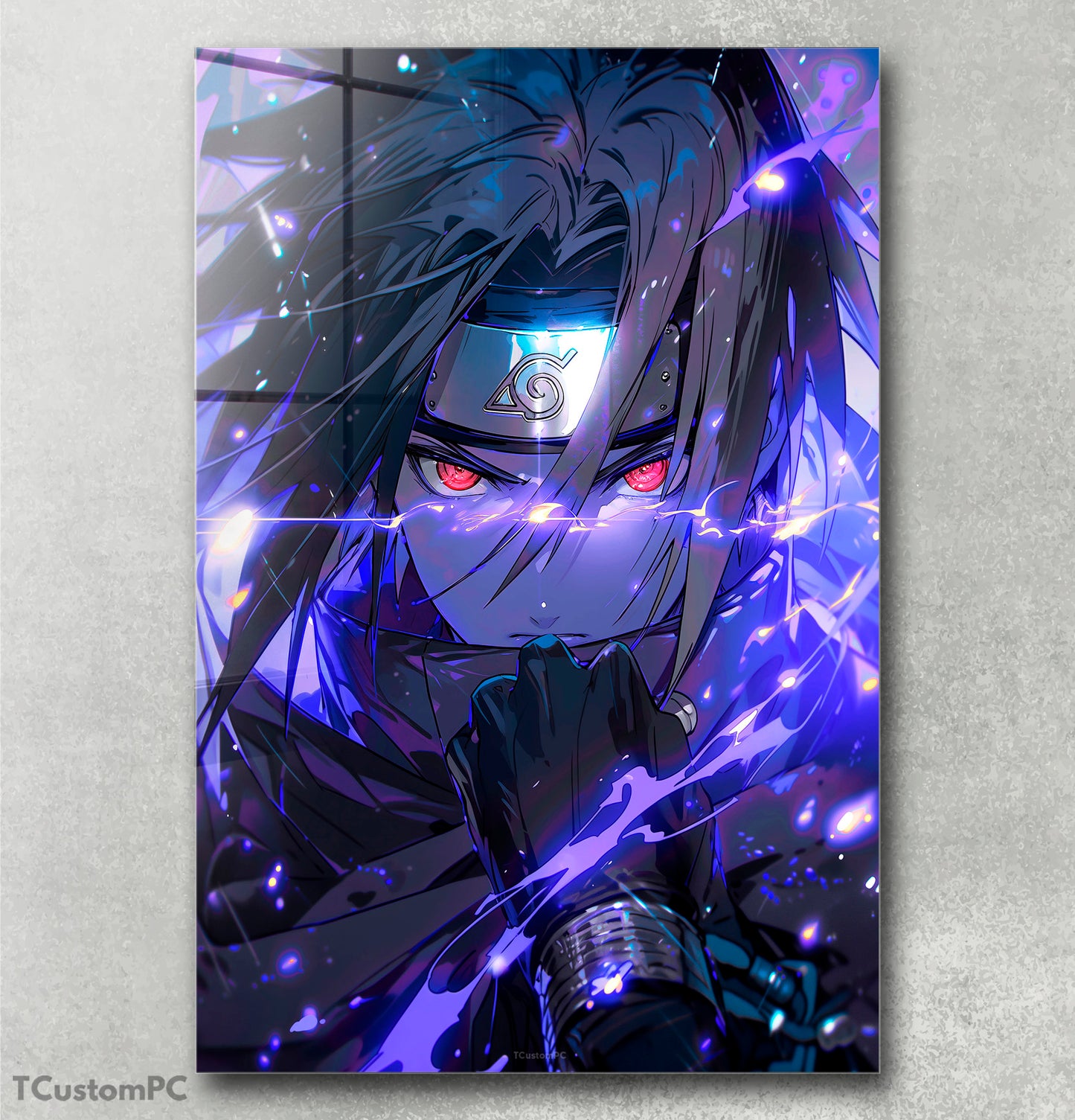 Sasuke Uchiha painting