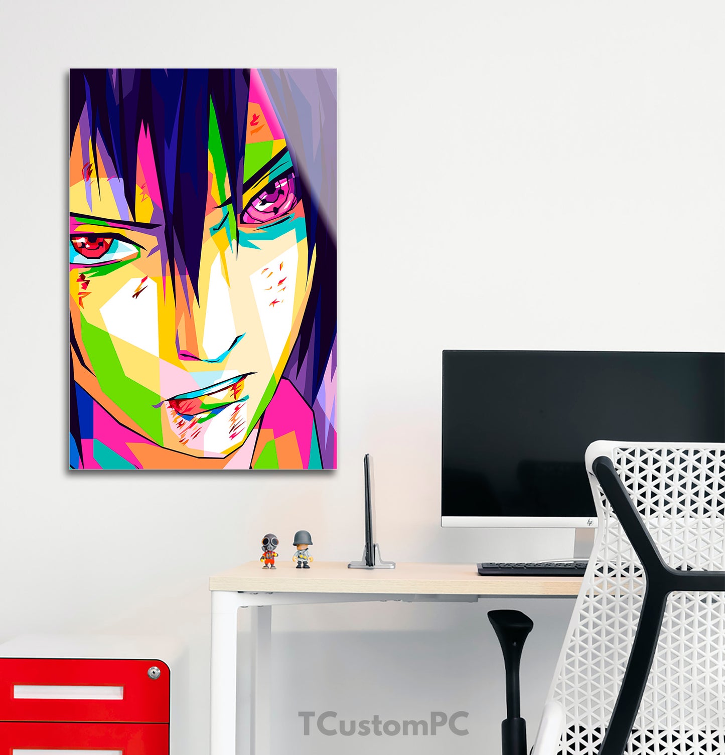 Pintura de Sasuke Uchiha