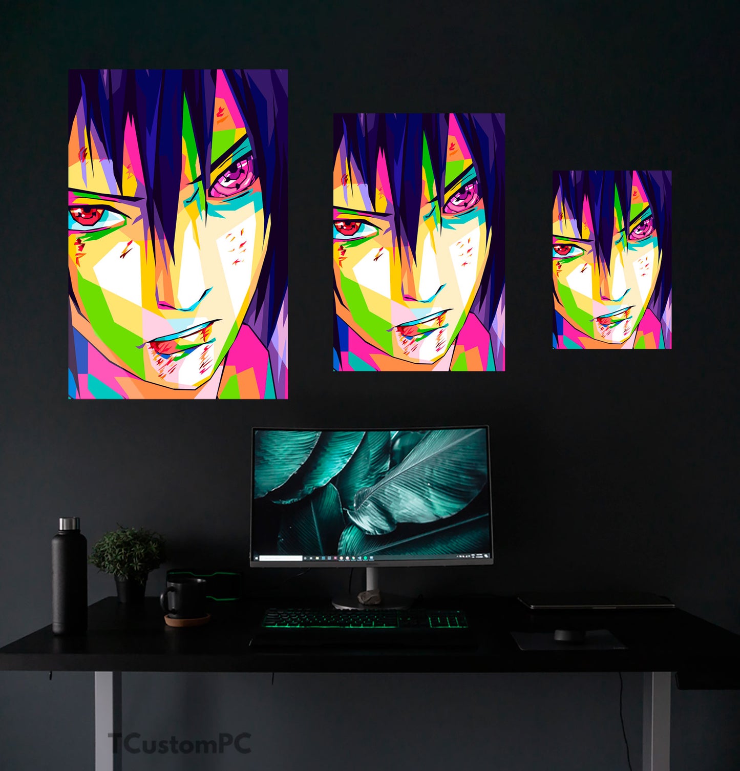 Pintura de Sasuke Uchiha