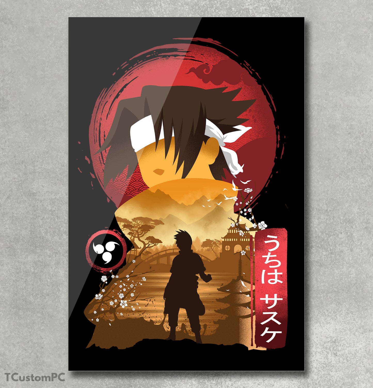 Sasuke Ukiyo painting, Naruto