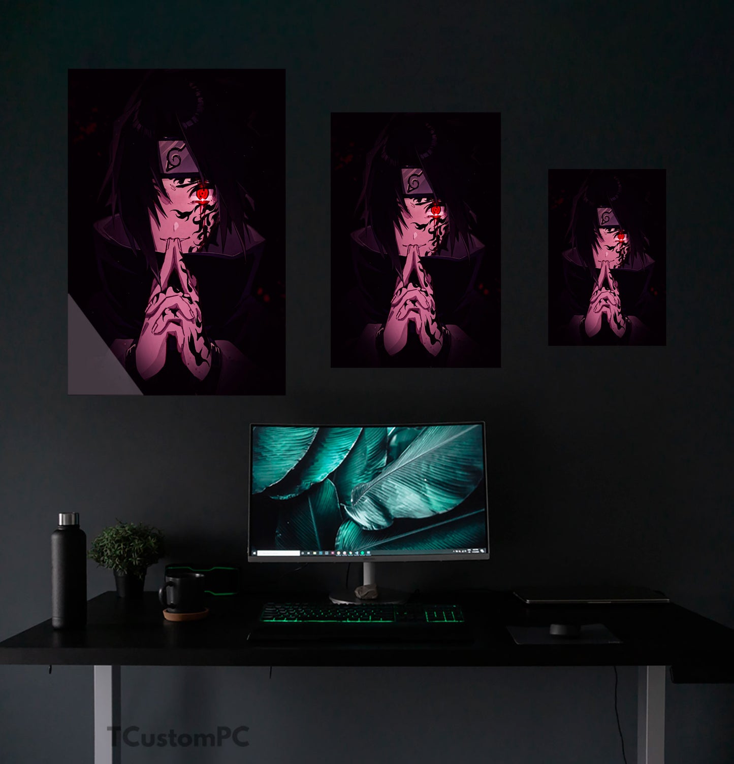 Wall Art Sasuke cursed seal