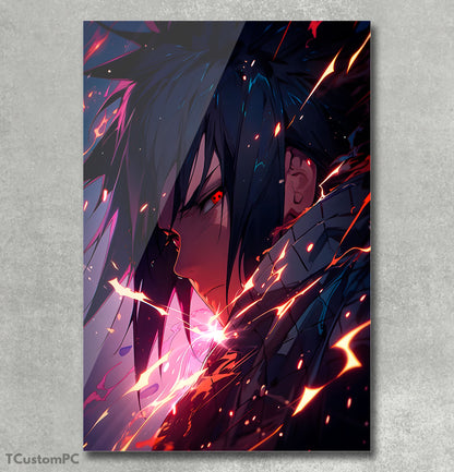 Pintura de Sasuke, Naruto Shippuden