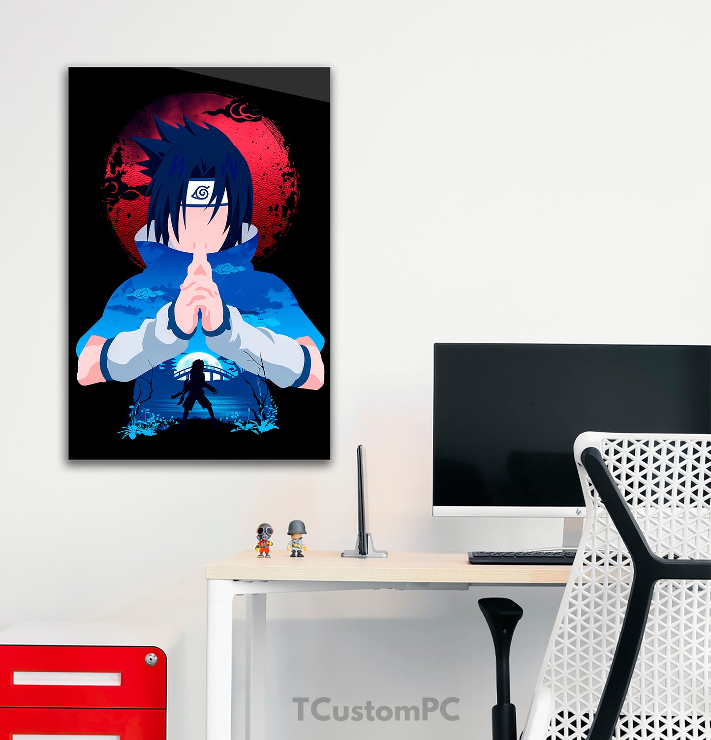 Sasuke painting, Naruto