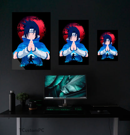 Sasuke painting, Naruto