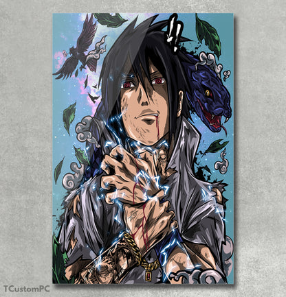 Pintura "Sasuke", Naruto