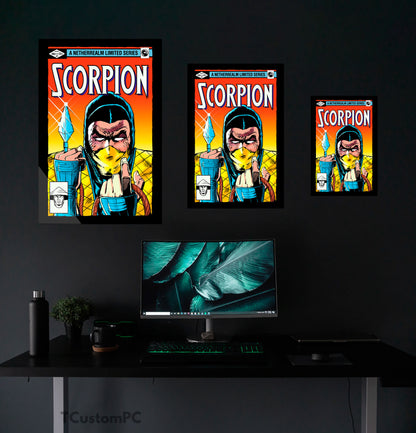 Scorpion painting