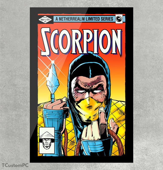 Scorpion painting