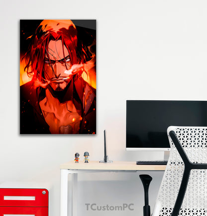 Shanks One Piece painting