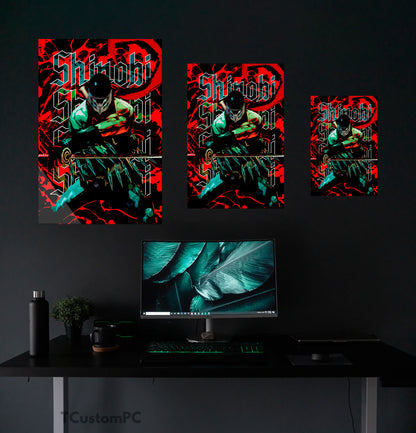 Shinobi ultimate poster painting