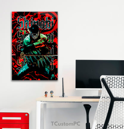 Shinobi ultimate poster painting