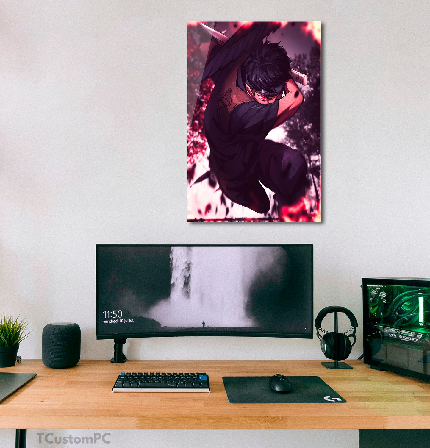 Wall Art Shisui Uchiha - Naruto