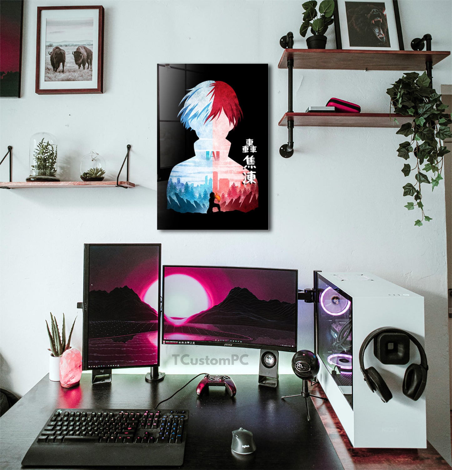 Shoto Minimalist Silhouette painting