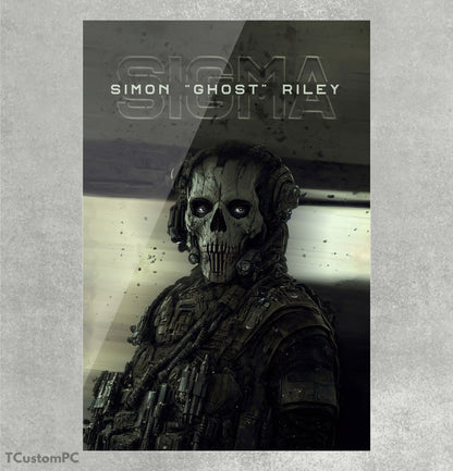 Pintura de Sigma ghost Riley