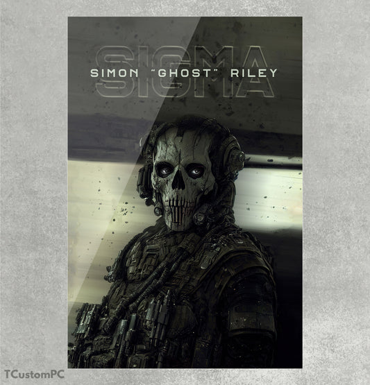 Sigma ghost Riley painting