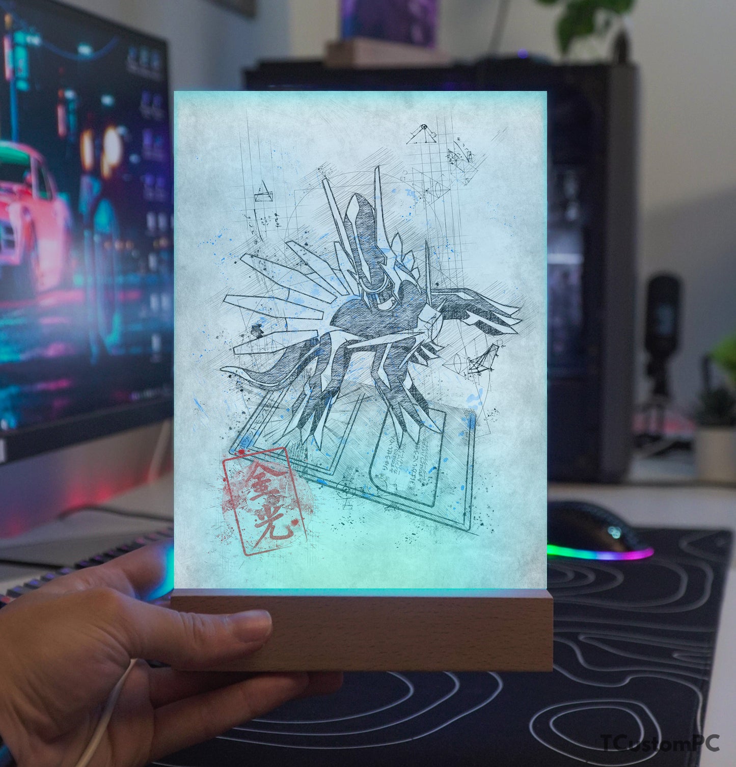 TC-Lamp Sketch Card 2 Dialga Pokémon