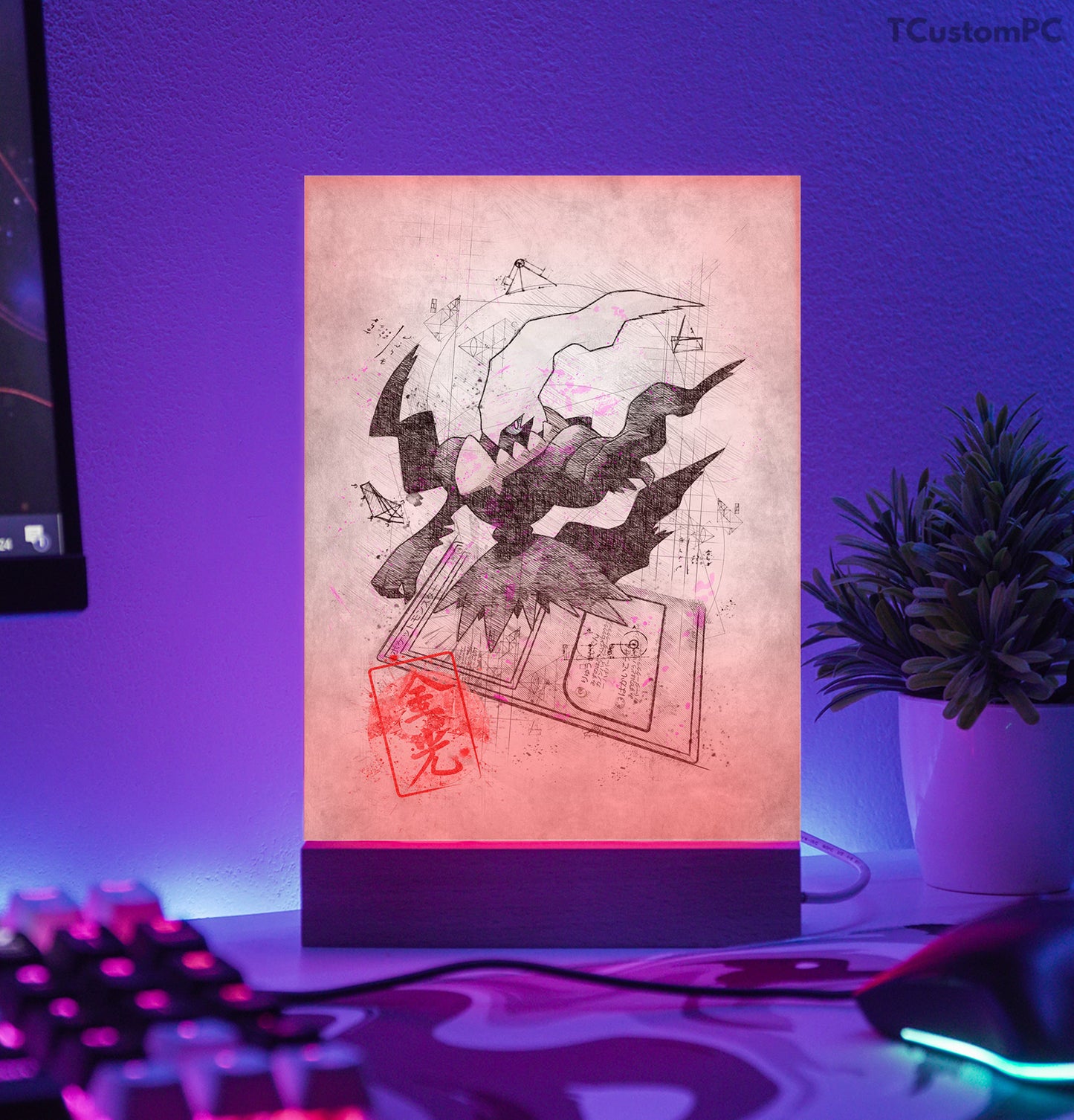 TC-Lamp Sketch Card 25 Darkrai