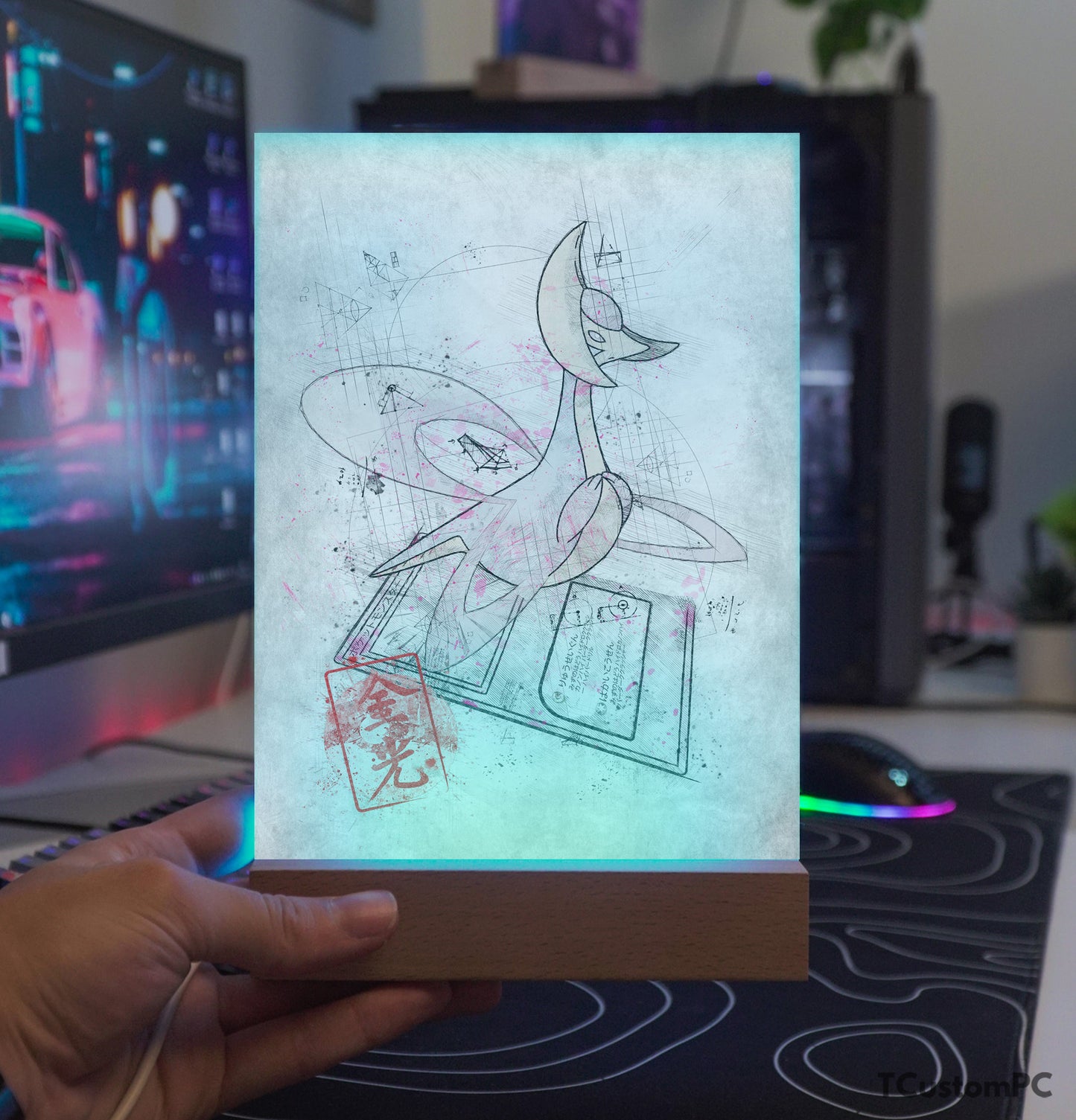 TC-Lamp Sketch Card 26 Cresselia