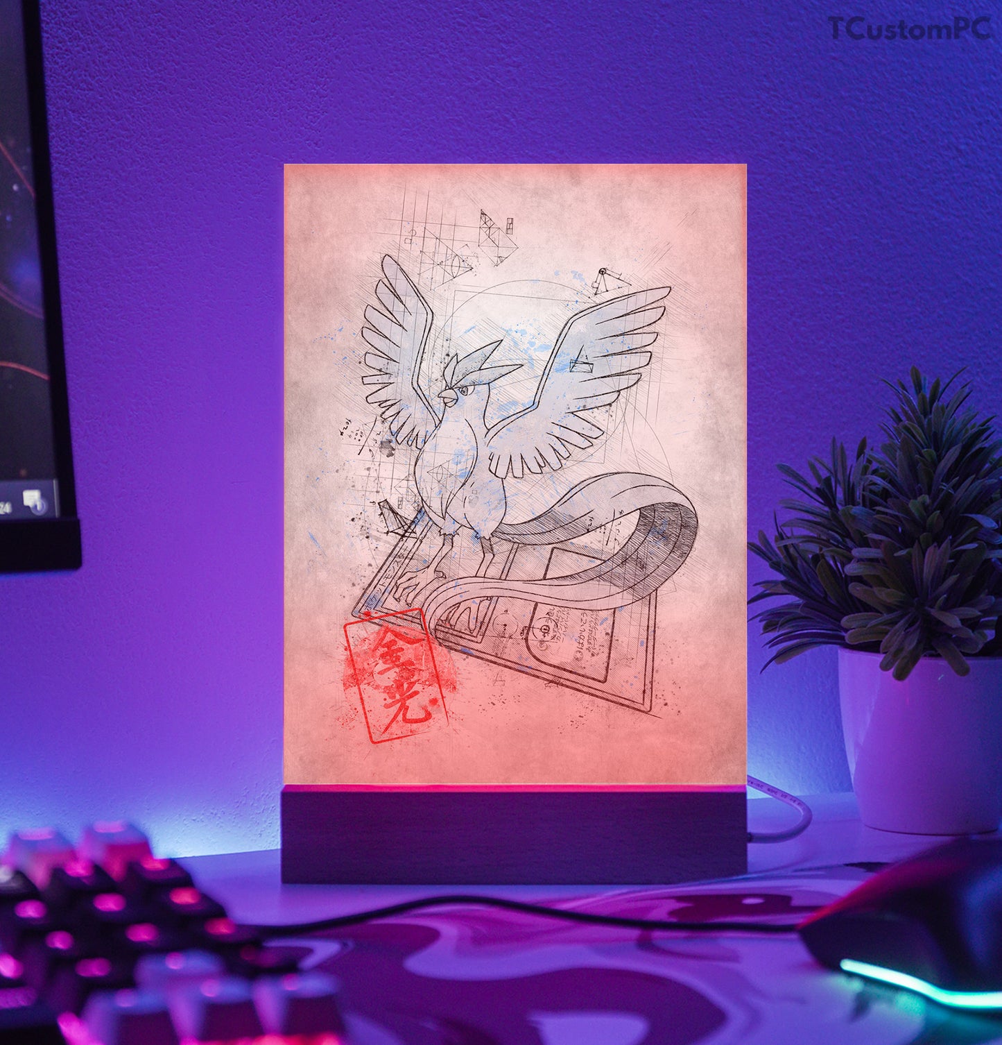 TC-Lamp Sketch Card 29 Articuno