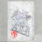 Sketch Card 33 Suicune painting