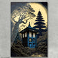 Caveira tardis O quadro Doctor Who