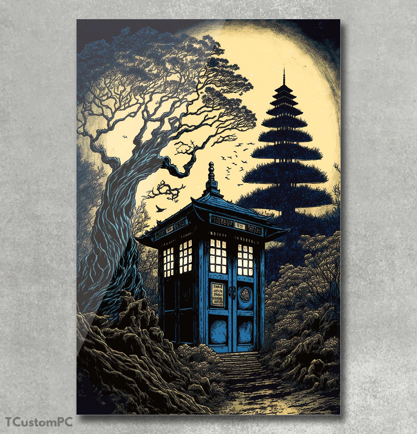 Caveira tardis O quadro Doctor Who