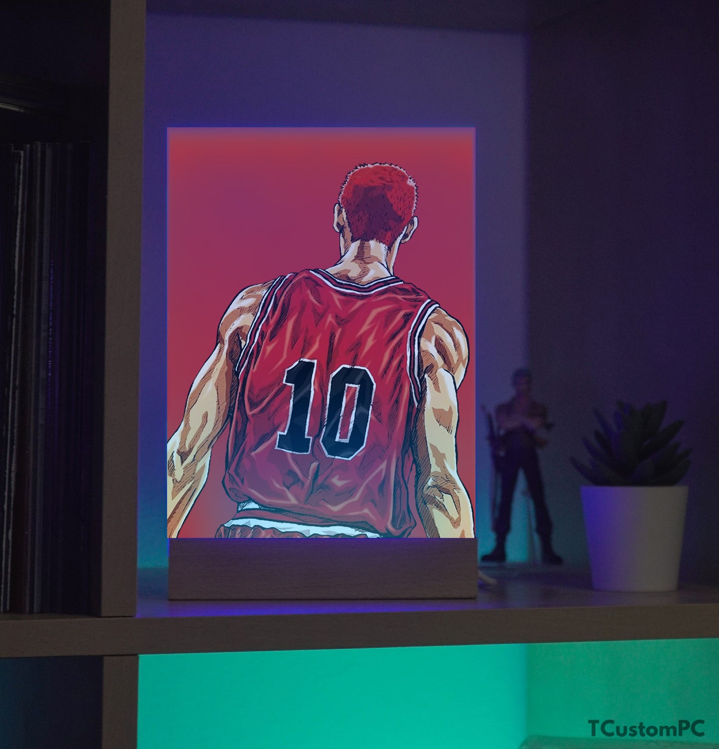 TC-Lamp Slam Dunk Hanamichi Sakuragi vector