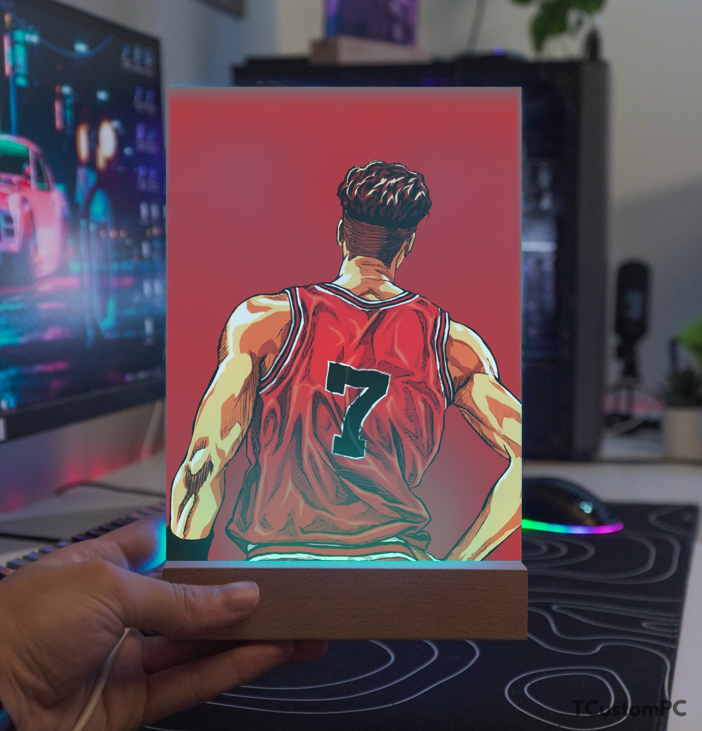 TC-Lamp Slam Dunk Ryota Miyagi vector