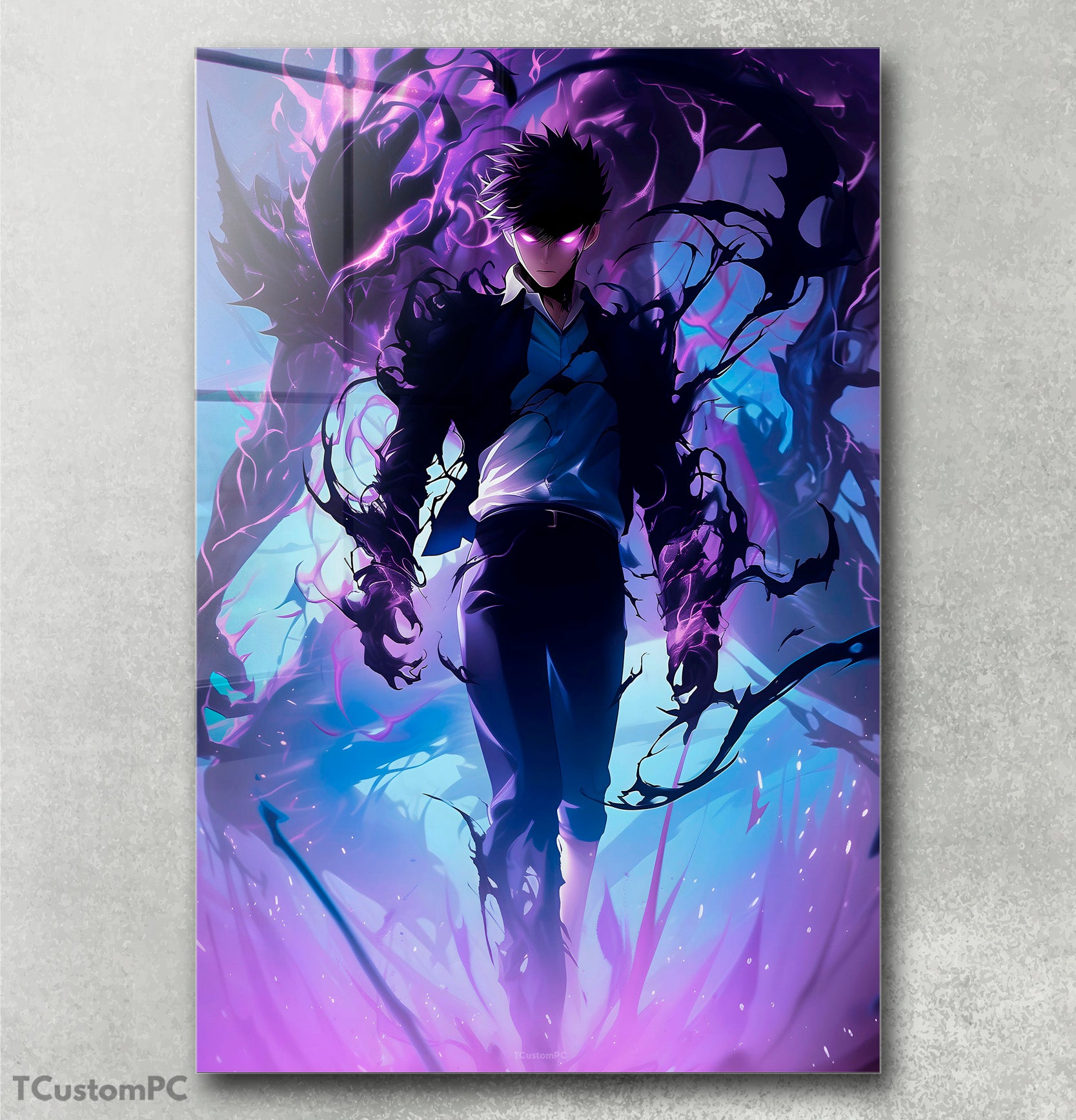 Solo Leveling Arise Frame, New Design - Methacrylate Displate Frame ...