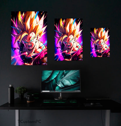 Pintura de Son Gohan DBZ 5