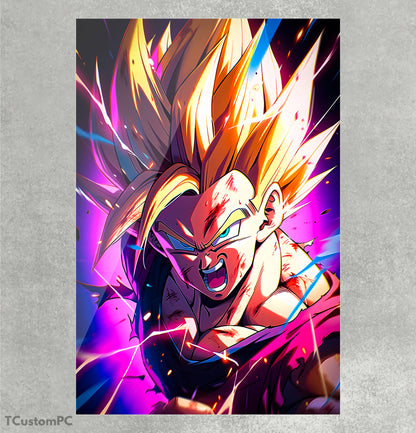 Pintura de Son Gohan DBZ 5